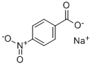 4-硝基苯甲酸单钠盐 结构式