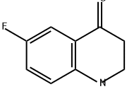 6-氟-2,3-二氢喹啉-4-酮 结构式