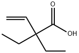 2,2-Diethyl-3-butenoic acid 结构式