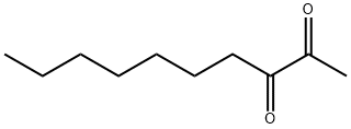 2,3-Decanedione 结构式