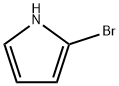 2-溴吡咯 结构式