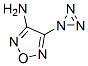 1,2,5-Oxadiazol-3-amine, 4-(1H-triazirin-1-yl)- (9CI) 结构式