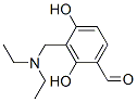 Benzaldehyde, 3-[(diethylamino)methyl]-2,4-dihydroxy- (9CI) 结构式