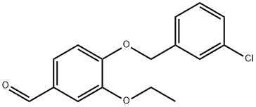 4-[(3-CHLOROBENZYL)OXY]-3-ETHOXYBENZALDEHYDE