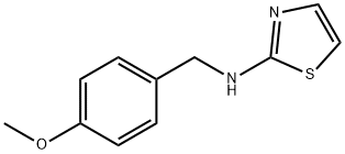 N-(4-METHOXYBENZYL)THIAZOL-2-AMINE 结构式