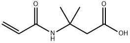 3-丙烯酰胺-3-甲基丁酸 结构式