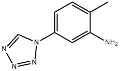 2-甲基-5-(1H-四唑-1-基)苯胺 结构式