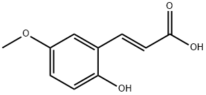 (E)-3-(2-hydroxy-5-methoxyphenyl)acrylicacid