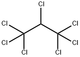 1,1,1,2,3,3,3-七氯丙烷 结构式