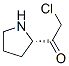 Ethanone, 2-chloro-1-(2-pyrrolidinyl)-, (S)- (9CI) 结构式