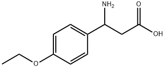 3-胺基-3-(4-乙氧苯基)丙酸酯 结构式
