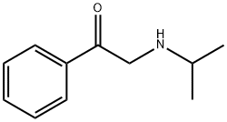 2-(异丙基氨基)苯乙酮 结构式