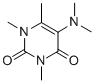 5-(Dimethylamino)-1,3,6-trimethyluracil 结构式