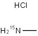 甲胺-15N盐酸盐 结构式
