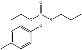 1-(ethoxy-propylsulfanyl-phosphoryl)oxy-4-methyl-benzene 结构式