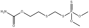 Carbamic acid 2-(dimethoxythiophosphinoylthiomethylthio)ethyl ester 结构式