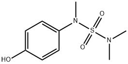 N-(4-羟基苯基)-N,N',N'-三甲基磺酰胺 结构式