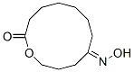 (9E)-9-hydroxyimino-1-oxacyclododecan-2-one 结构式