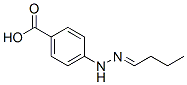 Benzoic acid, 4-(butylidenehydrazino)- (9CI) 结构式