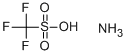 三氟甲烷磺酸铵 结构式