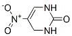 2(1H)-Pyrimidinone, 3,4-dihydro-5-nitro- (9CI) 结构式