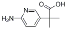 2-(6-aMinopyridin-3-yl)-2-Methylpropanoic acid 结构式