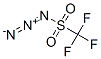 TRIFLUOROMETHANESULFONYL AZIDE 结构式