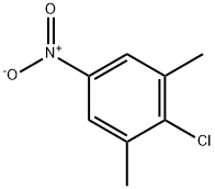 2,6-二甲基-4-硝基氯苯 结构式