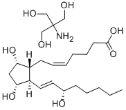 地诺前列素氨丁三醇 结构式