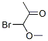 2-Propanone,  1-bromo-1-methoxy- 结构式