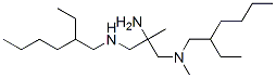 N,N''-Bis(2-ethylhexyl)-N,2-dimethyl-1,2,3-propanetriamine 结构式