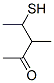 2-Pentanone, 4-mercapto-3-methyl- (9CI) 结构式