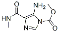1H-Imidazole-1-carboxylicacid,5-amino-4-[(methylamino)carbonyl]-,methyl 结构式