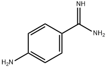 4-氨基苯甲脒 结构式