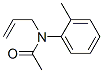 Acetamide,  N-(2-methylphenyl)-N-2-propenyl-  (9CI) 结构式