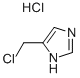 4-(氯甲基)-1H-咪唑盐酸盐 结构式