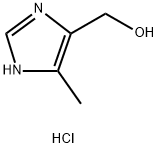 4-甲基-5-羟甲基咪唑盐酸盐 结构式