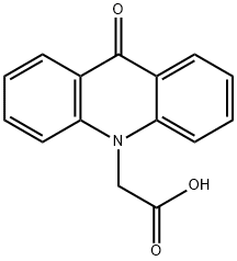 吖啶酮乙酸 结构式