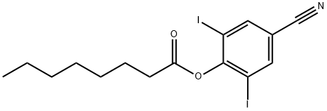 碘苯腈辛酸酯 结构式