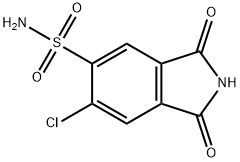 4-(AMINOSULFONYL)-5-CHLOROPHTHALIMIDE 结构式