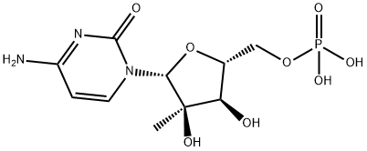 2'-C-Methyl 5'-Cytidylic Acid 结构式