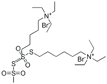 6-(TRIETHYLAMMONIUM)HEXYL METHANETHIOSULFONATE BROMIDE 结构式