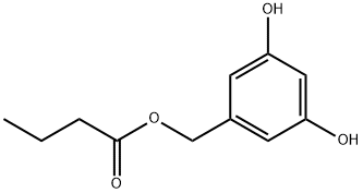 Butanoic acid, (3,5-dihydroxyphenyl)methyl ester (9CI) 结构式