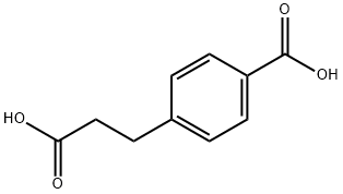 3-(4-羧基苯基)丙酸 结构式