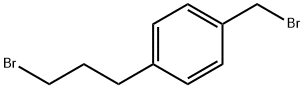 1-(broMoMethyl)-4-(3-broMopropyl)benzene 结构式