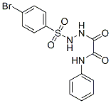 N'-[(4-Bromophenyl)sulfonyl]-2-oxo-2-(phenylamino)acetohydrazide 结构式