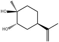 (1S,2S,4R)-(+)-二戊烯-1,2-二醇 结构式