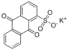 potassium 9,10-dihydro-9,10-dioxoanthracenesulphonate 结构式