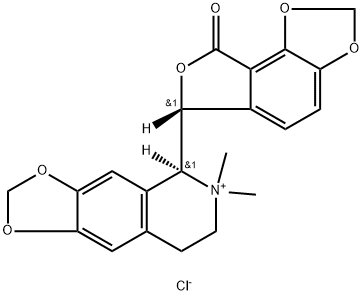 化合物 BICUCULLINE METHOCHLORIDE 结构式