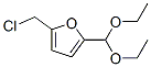 5-(Chloromethyl)furfural diethyl acetal 结构式